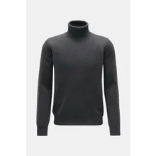 von Braun - Herren - Cashmere Rollkragenpullover dunkelgrau von Braun - Herren - Cashmere Rollkragenpullover dunkelgrau