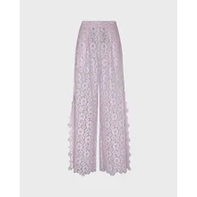 Vilebrequin - Damenhose Aus Blumenspitze - Hose - Prune - Rosa - Größe M Vilebrequin - Damenhose Aus Blumenspitze - Hose - Prune - Rosa - Größe M