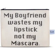 4LOU Vanity Bag My Boyfriend - 100% Canvas Swarovski Applikationen 4LOU Vanity Bag My Boyfriend - 100% Canvas Swarovski Applikationen