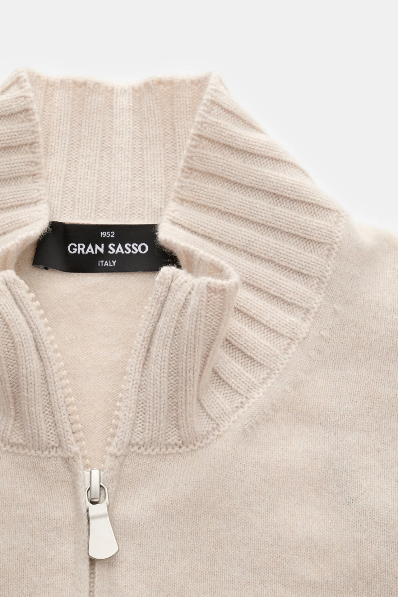 Gran Sasso - Herren - Cashmere Troyer sand – Bild 4