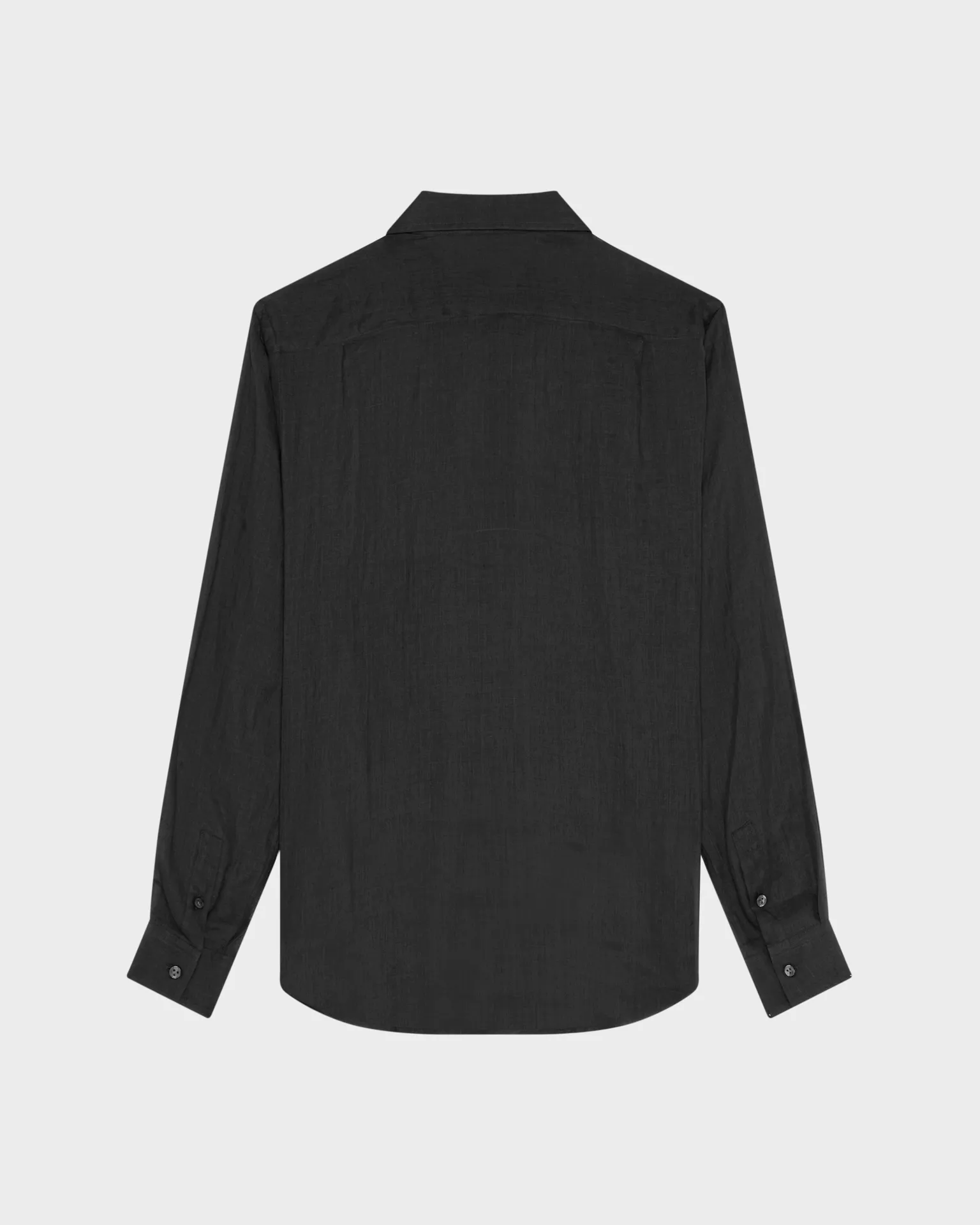 Vilebrequin - Solid Hemd Aus Ramie Für Herren - Hemd - Caracal - Schwarz - Größe XXL – Bild 2