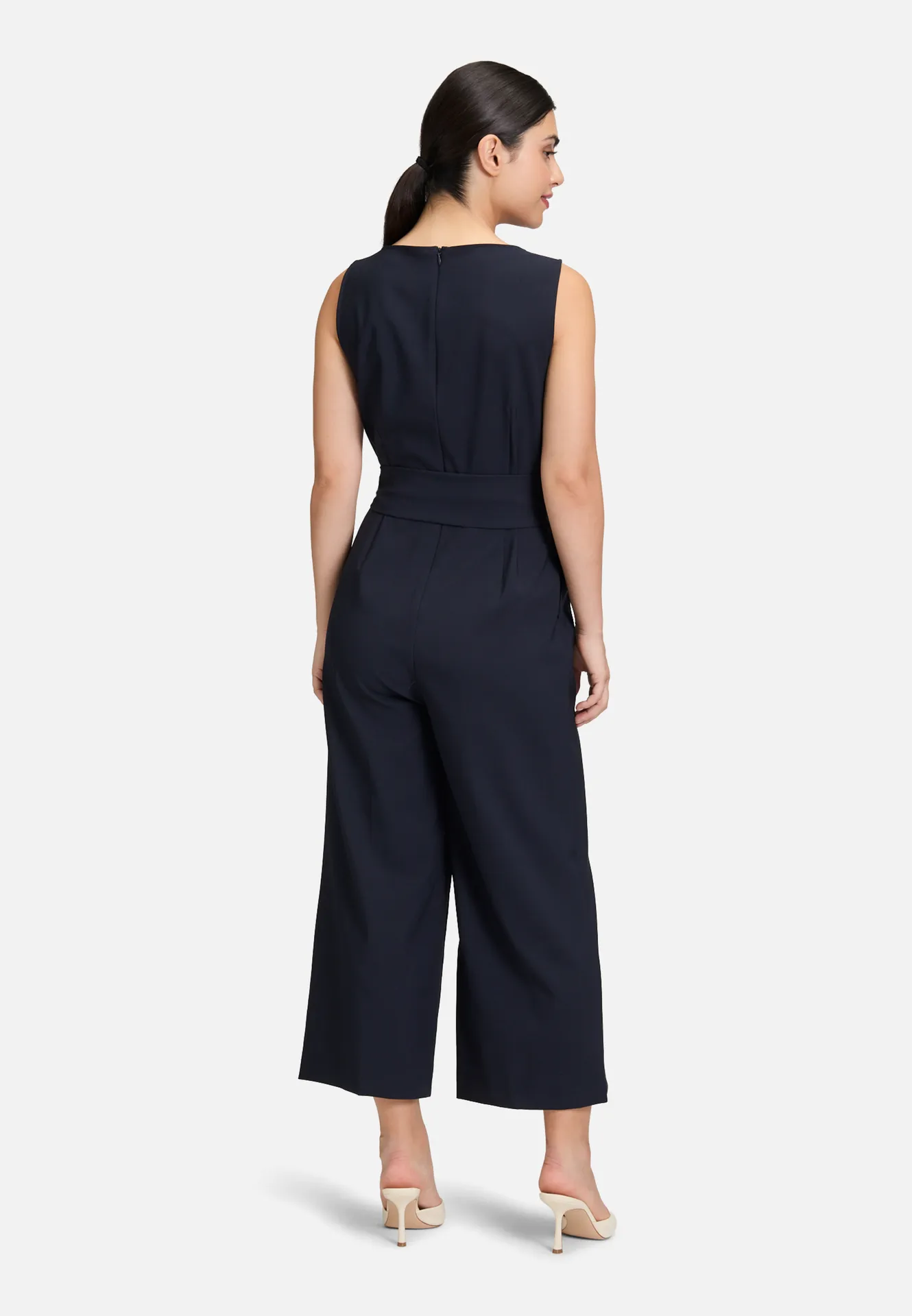 Jumpsuit mit Eingrifftaschen Jumpsuit mit Eingrifftaschen