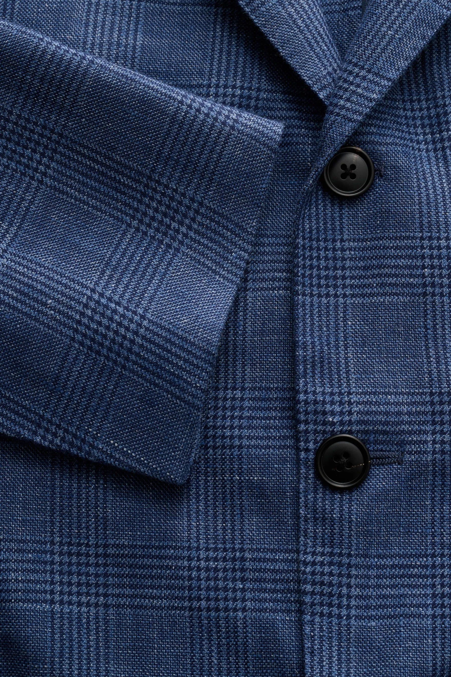 Belvest - Herren - Sakko graublau/navy kariert – Bild 2