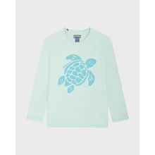 Vilebrequin - Langärmeliger Solid Rashguard Für Jungen - Rashguard - Glassy-y - Blau - Größe 4 Vilebrequin - Langärmeliger Solid Rashguard Für Jungen - Rashguard - Glassy-y - Blau - Größe 4