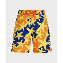 Vilebrequin - Ultraleichte Und Verstaubare Starlight Badeshorts Für Jungen - Bademode - Jihin - Orange - Größe 12 Vilebrequin - Ultraleichte Und Verstaubare Starlight Badeshorts Für Jungen - Bademode - Jihin - Orange - Größe 12