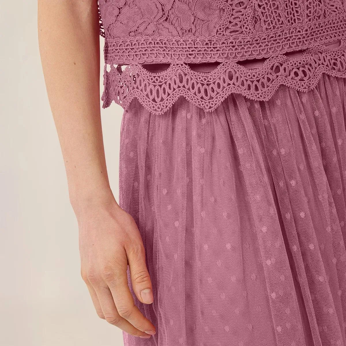 Apart - Tüllrock - Größe 34 - rosa – Bild 3