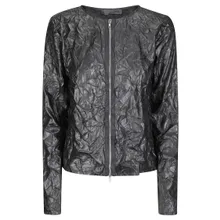 Maria Calderara - Wrinkled Jacket - Größe 2 - schwarz Maria Calderara - Wrinkled Jacket - Größe 2 - schwarz