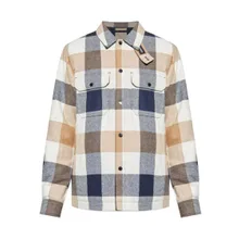 Woolrich - Checked Shirt Jacket - Größe L - beige Woolrich - Checked Shirt Jacket - Größe L - beige