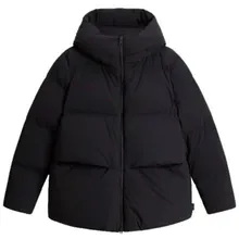 Woolrich - Quilted Puffer Jacket With High Collar - Größe S - schwarz Woolrich - Quilted Puffer Jacket With High Collar - Größe S - schwarz