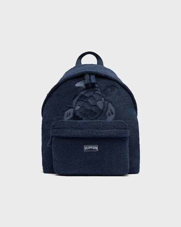 Vilebrequin - Turtle Unisex-rucksack Aus Frottee - Bags - Byebye - Blau - Größe OSFA Vilebrequin - Turtle Unisex-rucksack Aus Frottee - Bags - Byebye - Blau - Größe OSFA