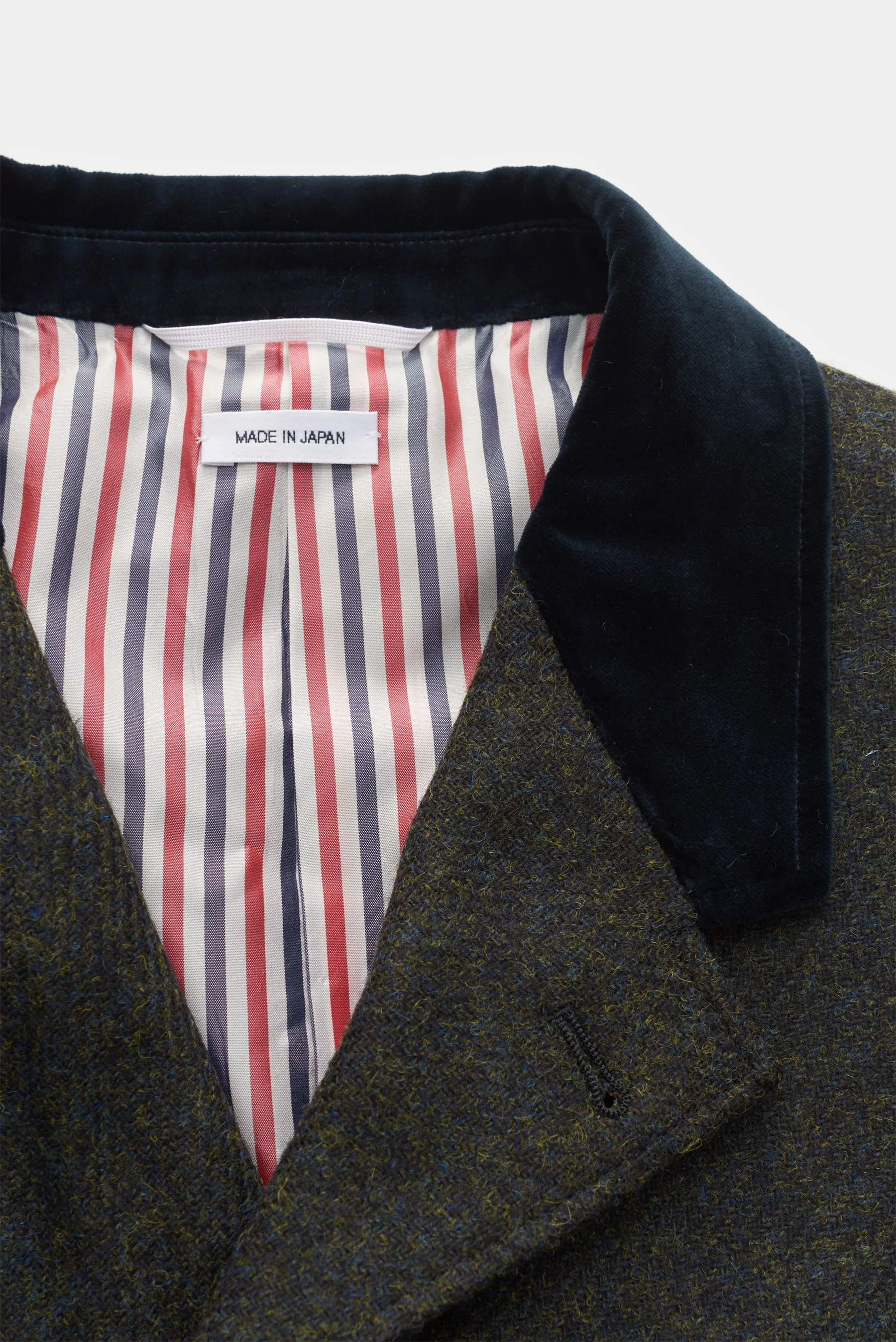 Thom Browne - Herren - Wollmantel dunkelgrün – Bild 3