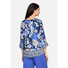 Schlupfbluse mit Blumenprint Schlupfbluse mit Blumenprint
