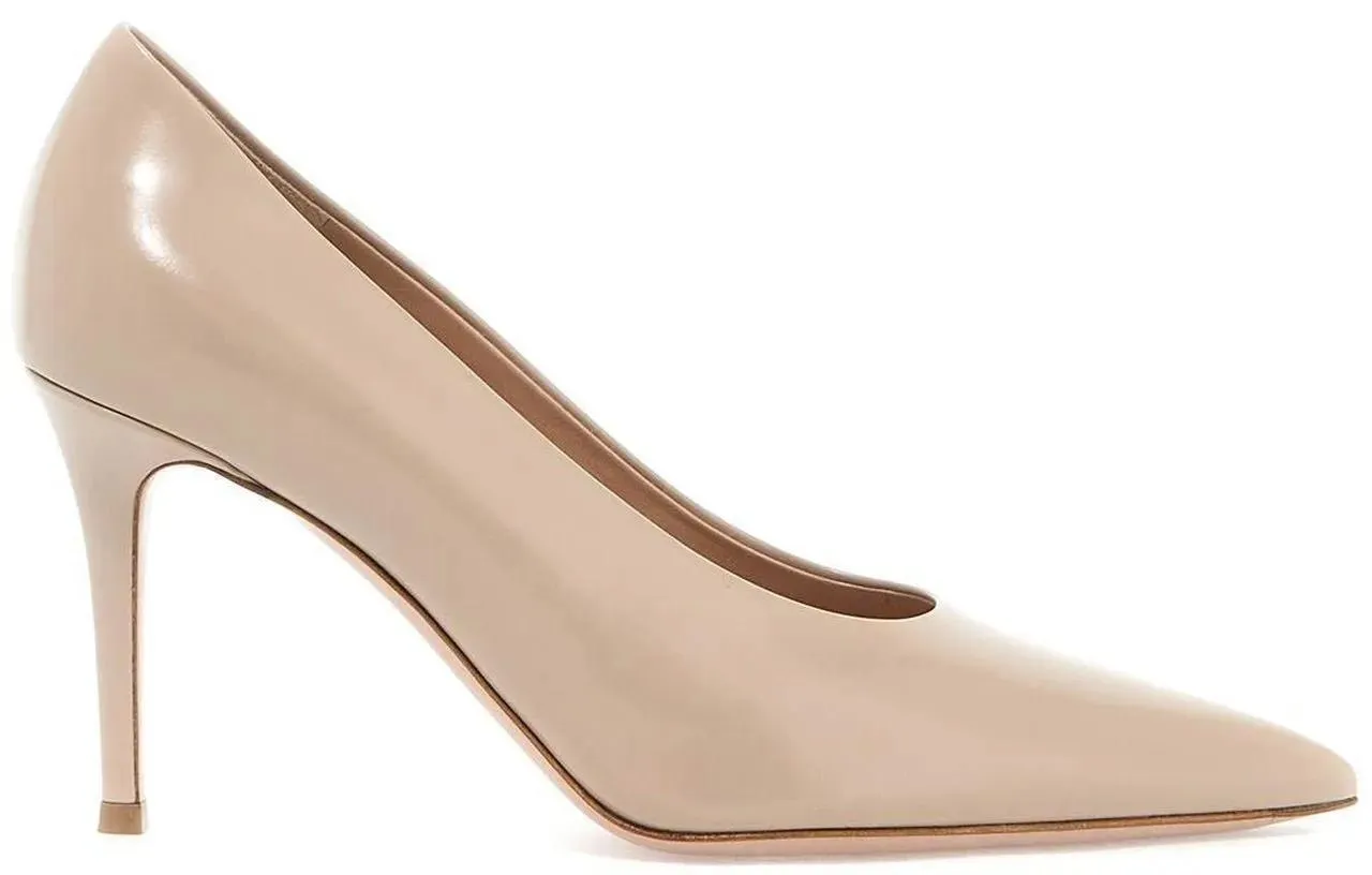 Gianvito Rossi - Gianvito Rossi Robbie Leather Pumps - Größe 39 - Gianvito Rossi - Gianvito Rossi Robbie Leather Pumps - Größe 39 -