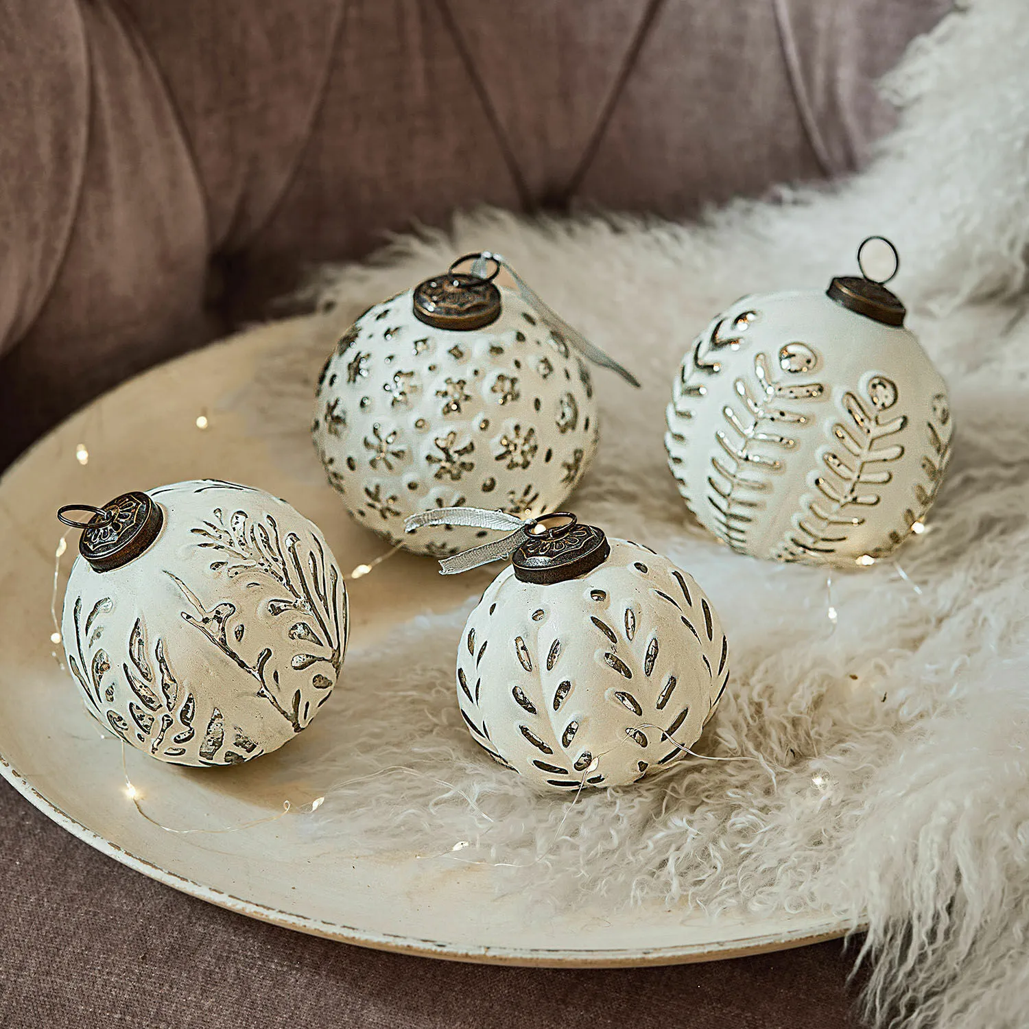 Weihnachtsschmuck 4er Set Consac Weihnachtsschmuck 4er Set Consac