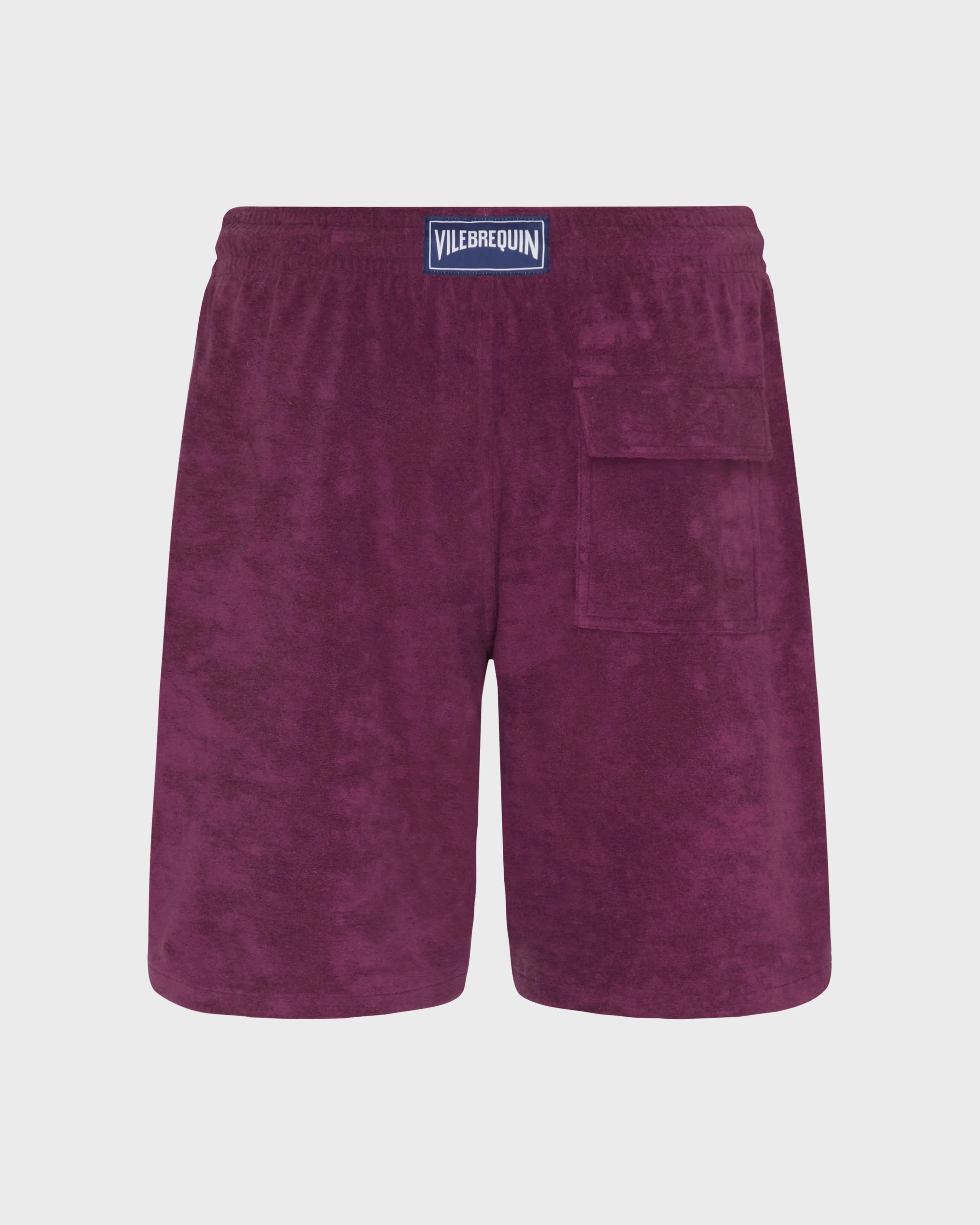 Vilebrequin - Jacquard-bermudashorts Aus Frottee - Bermuda - Bolide - Violett - Größe L – Bild 2