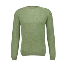 Boglioli - Speckled Effect Wool-Cashmere Crew Neck Sweater - Größe L - grün Boglioli - Speckled Effect Wool-Cashmere Crew Neck Sweater - Größe L - grün
