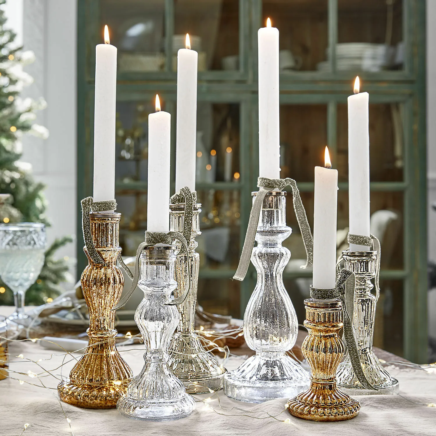 Kerzenständer 6er Set Quirène – Bild 2