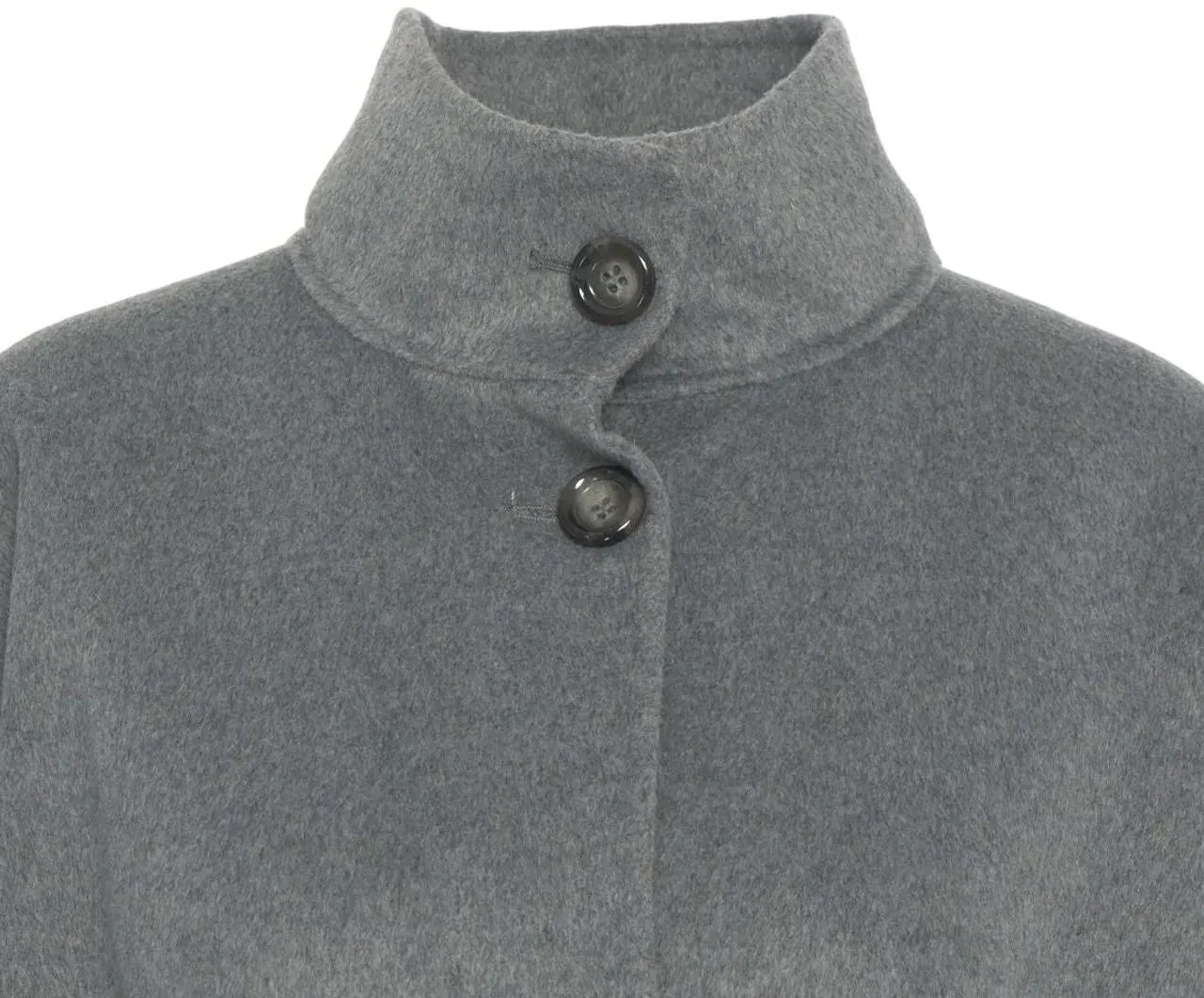 LIU JO - Wool coat with waist belt - Größe 44 - beige – Bild 3