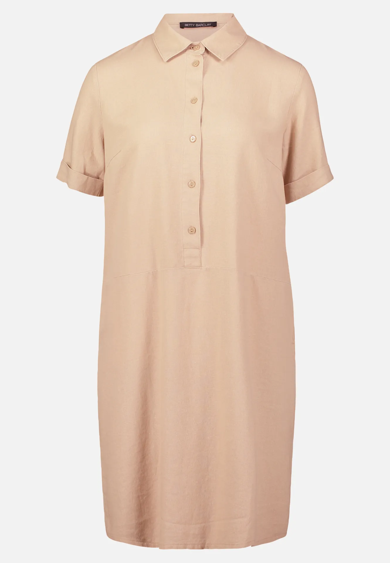 Leinenkleid mit Knopfleiste – Bild 3