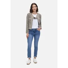 Basic-Jeans mit Waschung