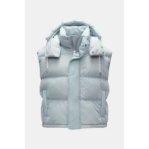 Ami Paris - Herren - Daunenweste hellblau Ami Paris - Herren - Daunenweste hellblau