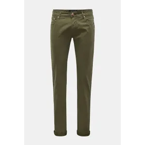 HandPicked - Herren - Chino %27Orvieto%27 oliv HandPicked - Herren - Chino %27Orvieto%27 oliv