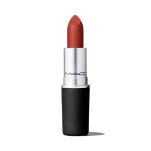 Mac Cosmetics - Powder Kiss Lipstick - Dubonnet Buzz Mac Cosmetics - Powder Kiss Lipstick - Dubonnet Buzz