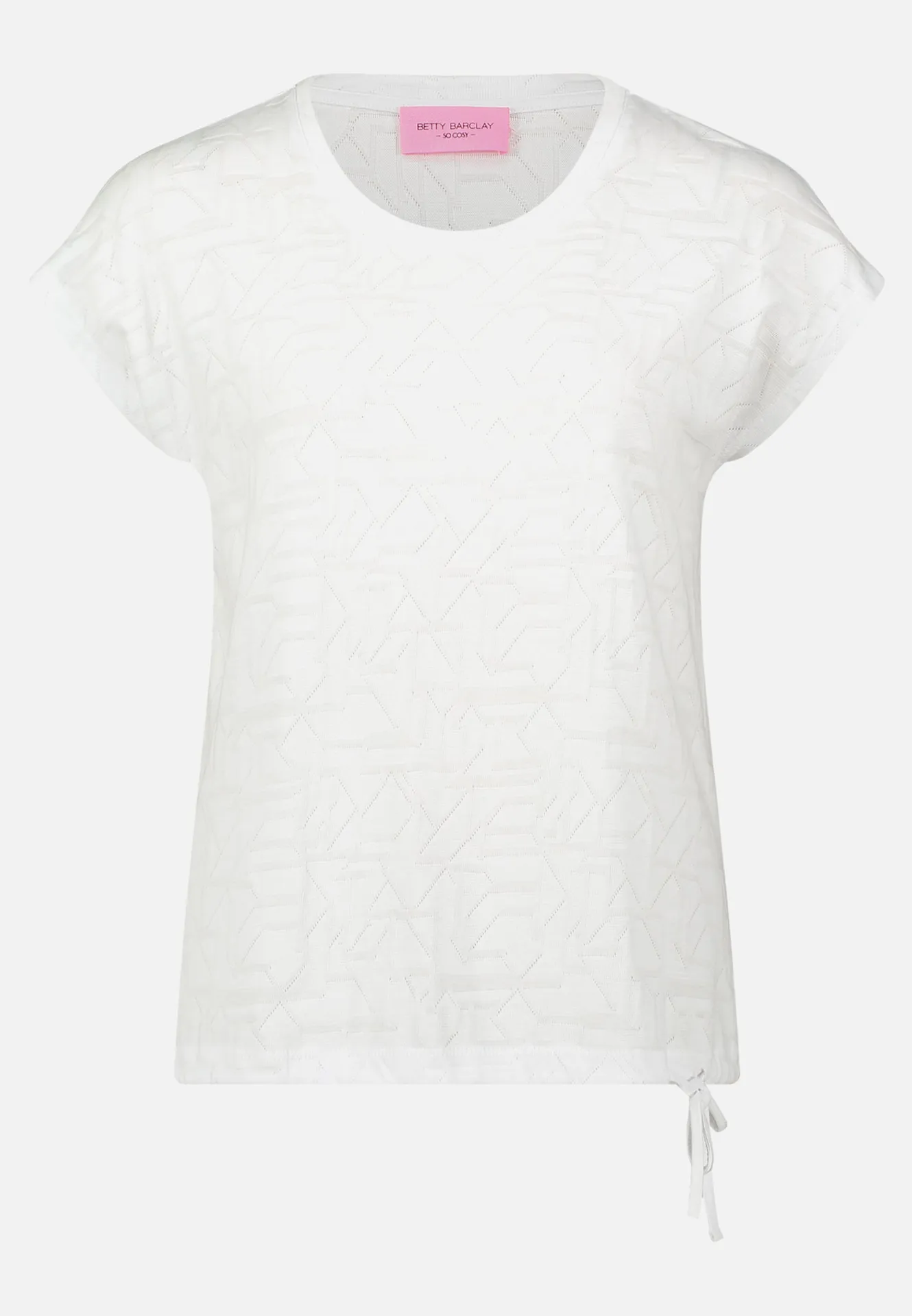 Strukturshirt mit Tunnelzug – Bild 3