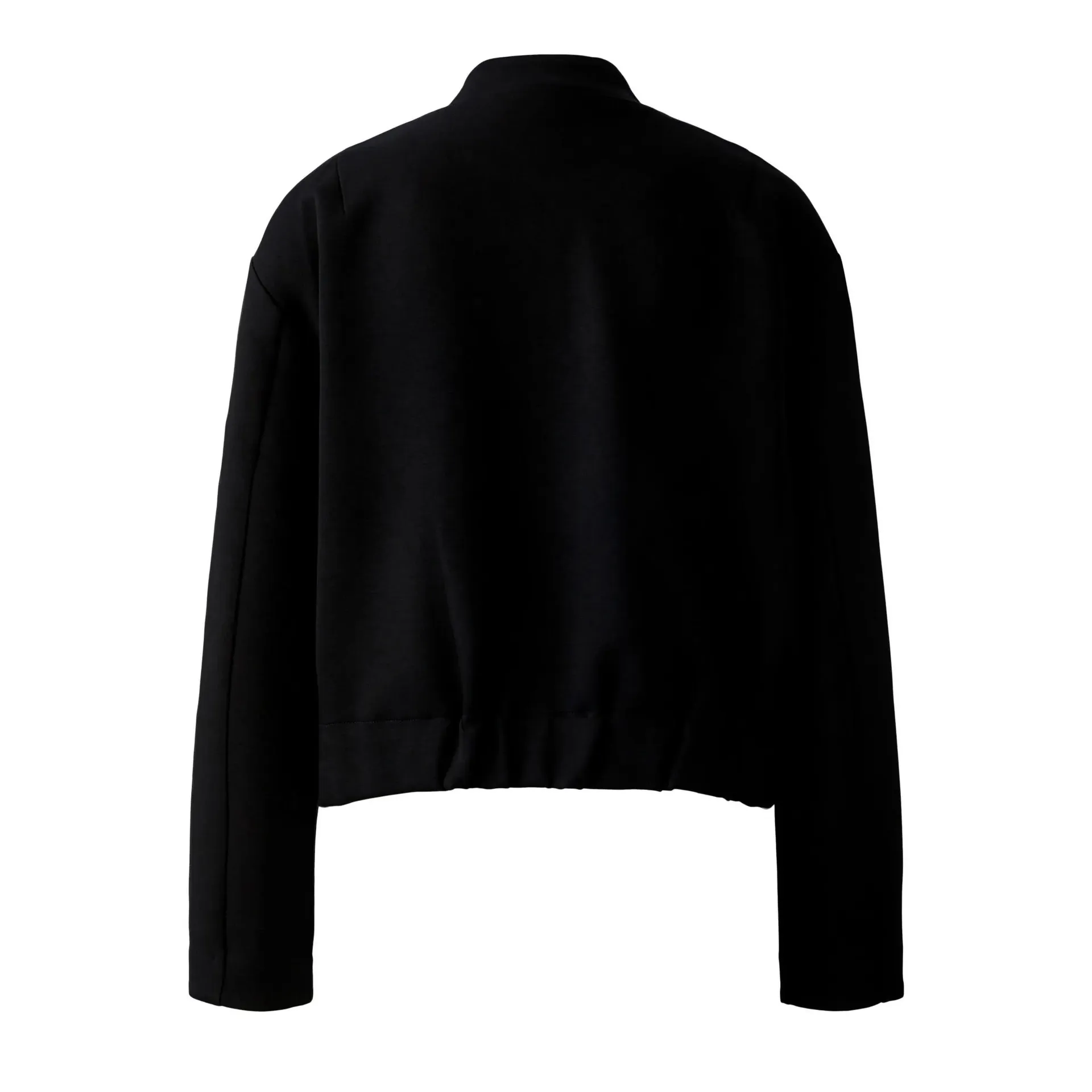 Oui - Scuba Blouson - Größe 44 DAMEN - schwarz – Bild 3