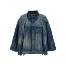 Junya Watanabe - Stonewashed Denim Jacket - Größe XS - blau Junya Watanabe - Stonewashed Denim Jacket - Größe XS - blau
