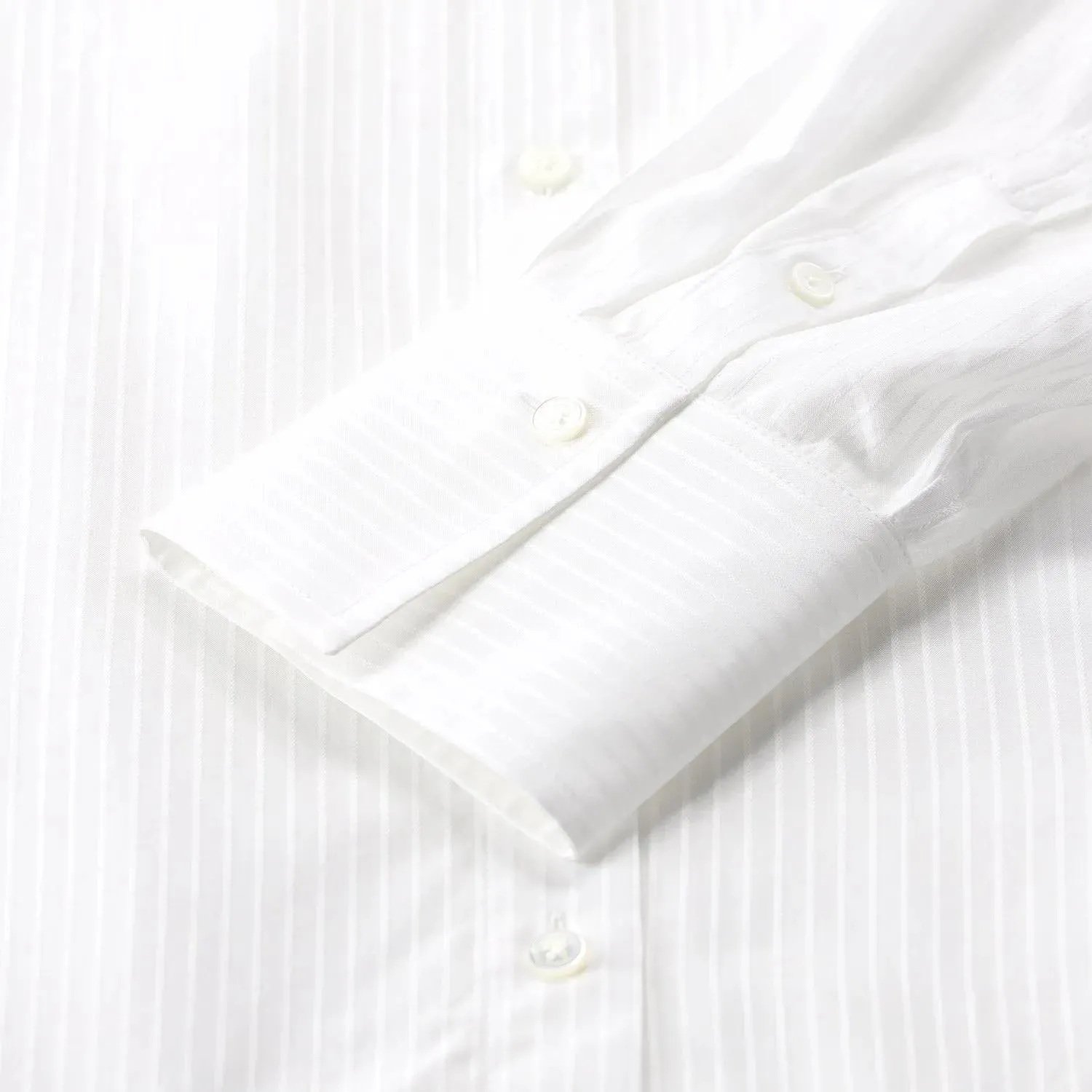 TOTEME - Gestreifte Hemdbluse aus Baumwolle - Größe 40 - weiß – Bild 3