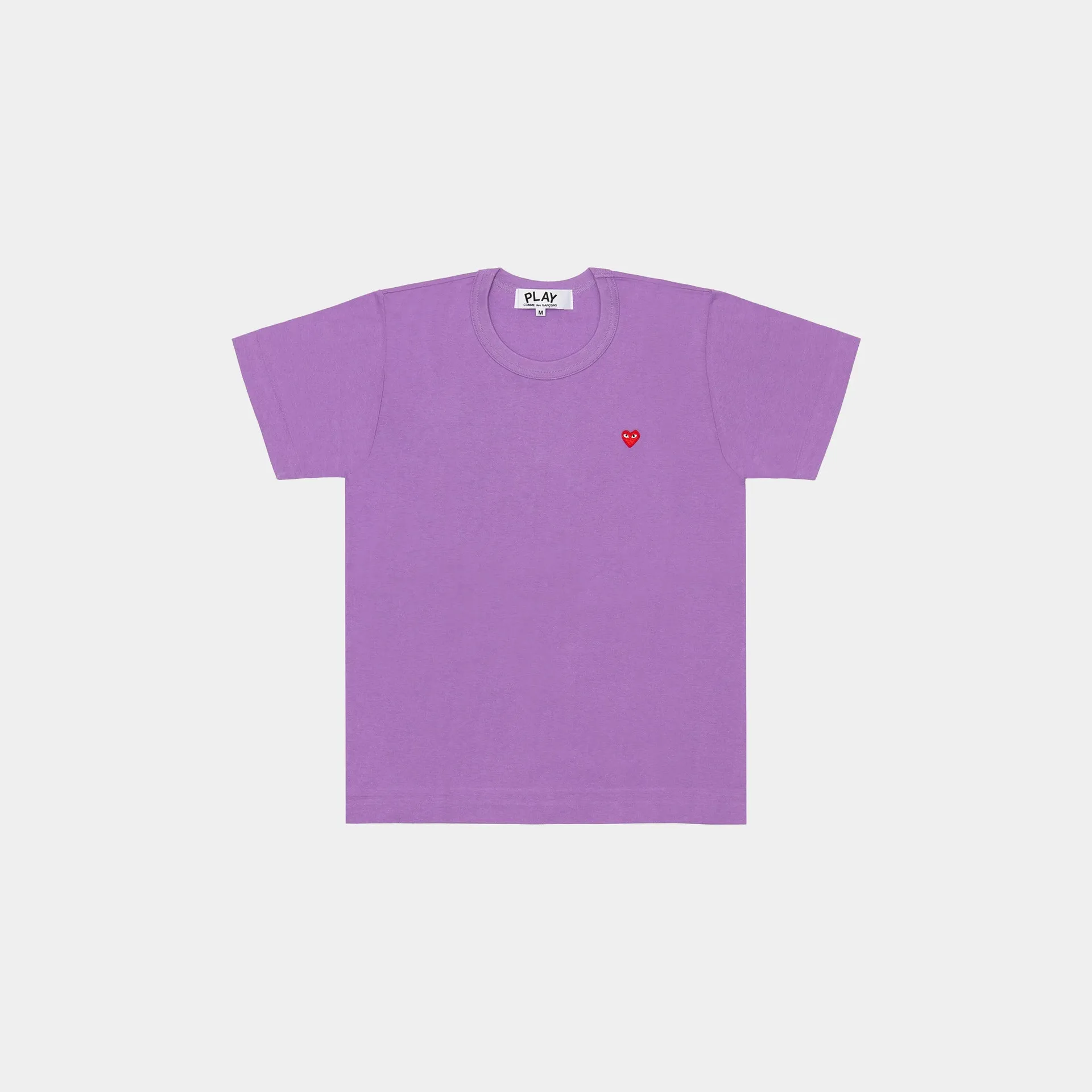 Color Series T-Shirt - Purple/ Small Red Heart Emblem Color Series T-Shirt - Purple/ Small Red Heart Emblem