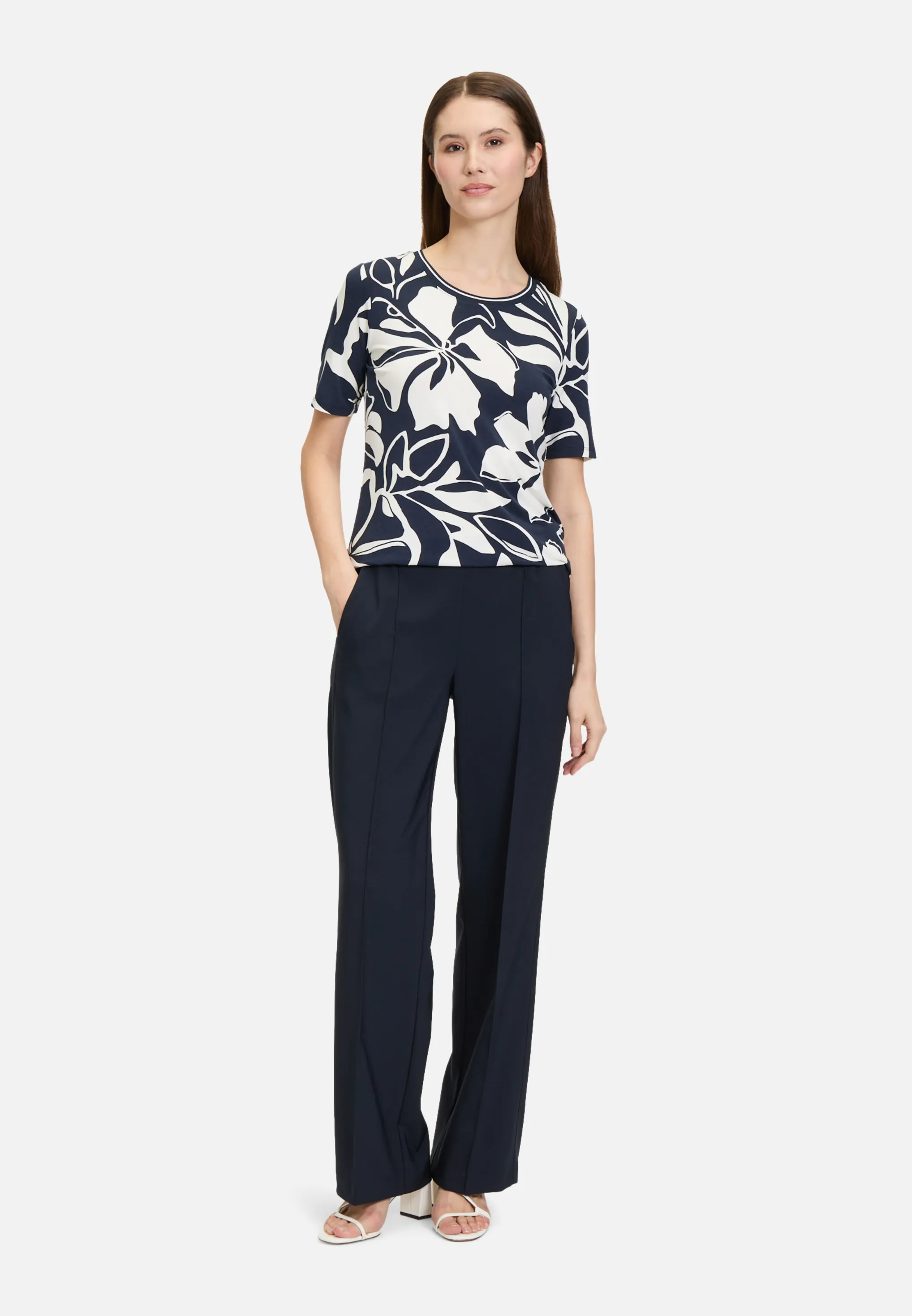Basic Shirt mit Print – Bild 2