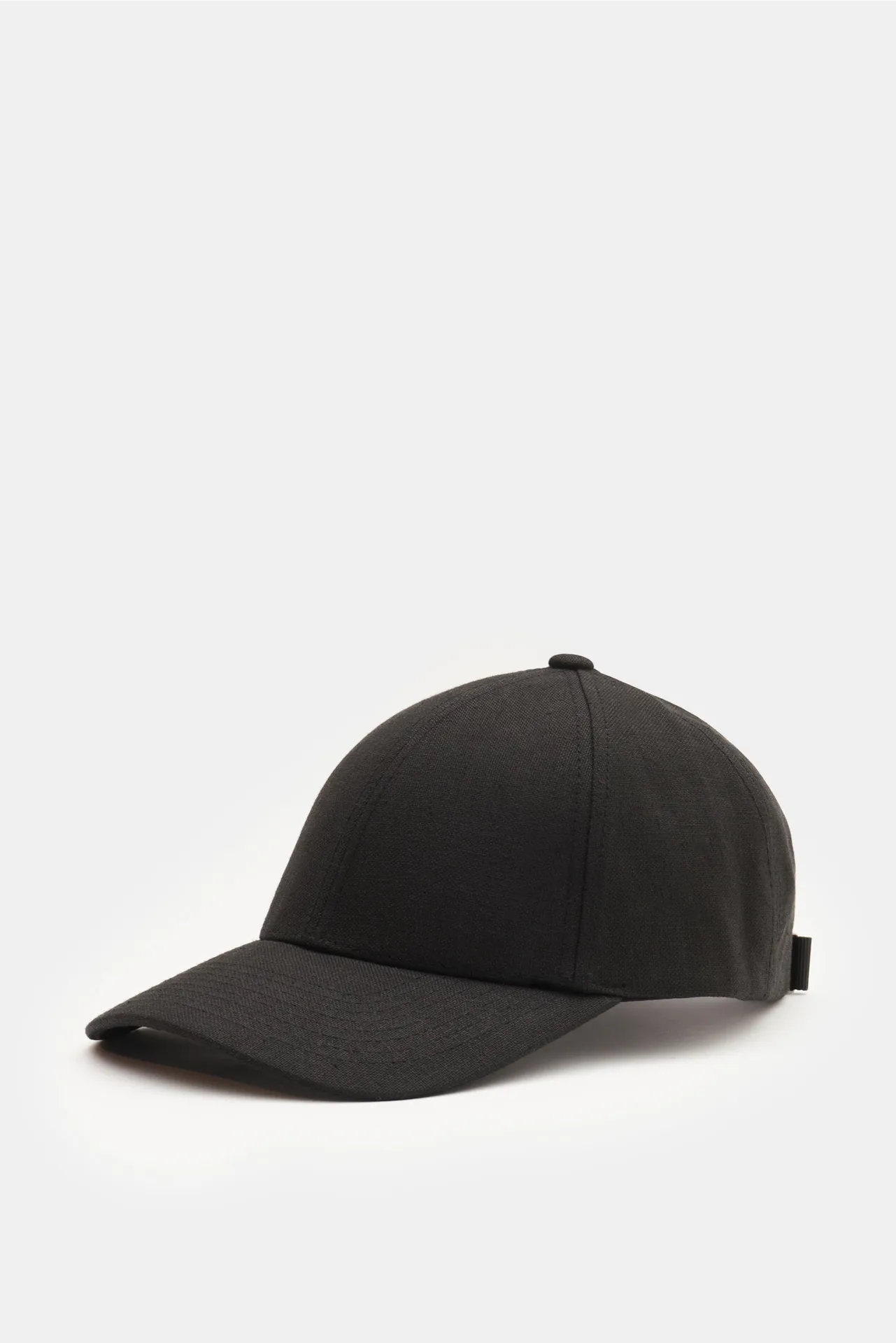 Varsity Headwear - Herren - Leinen Baseball-Cap schwarz Varsity Headwear - Herren - Leinen Baseball-Cap schwarz