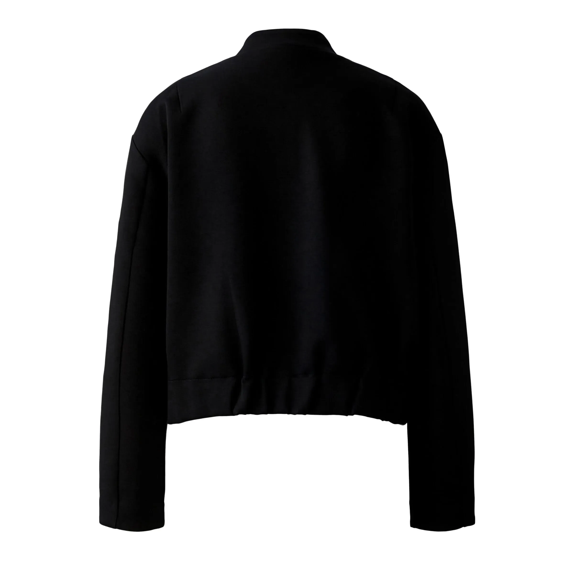 Oui - Scuba Blouson - Größe 42 DAMEN - schwarz – Bild 3