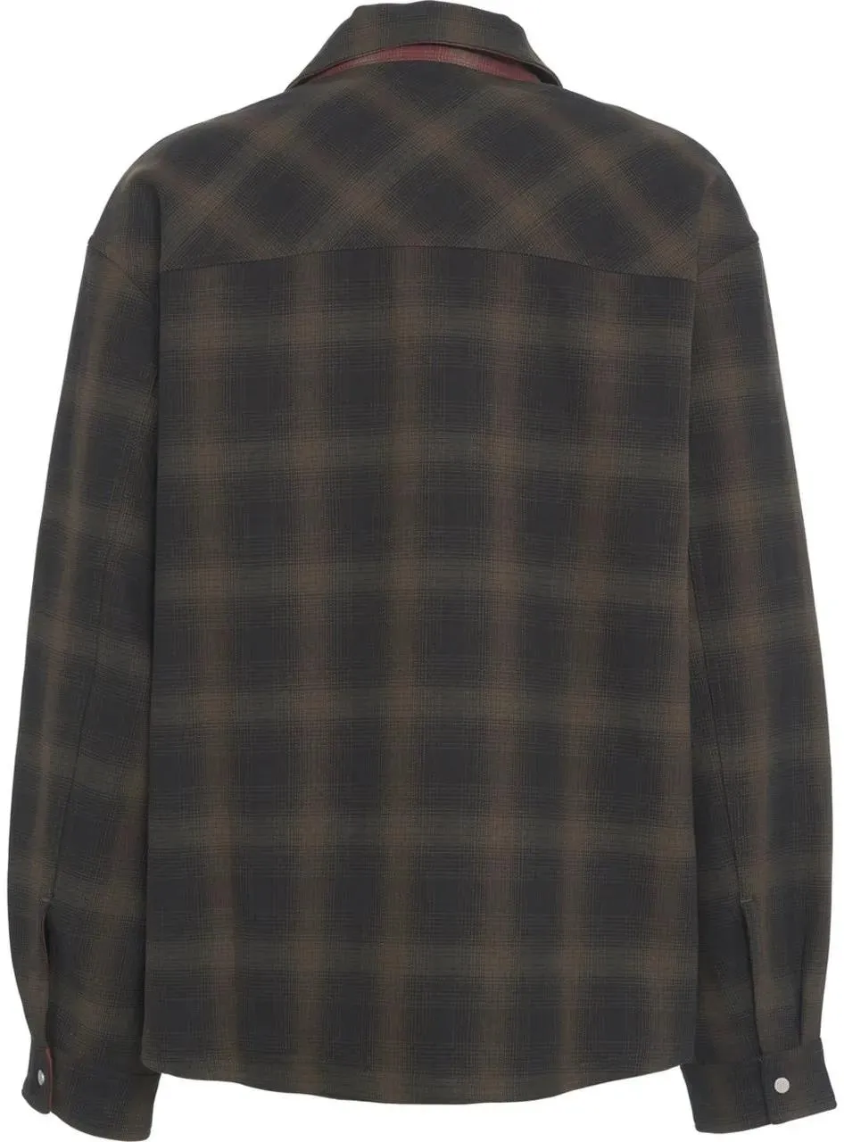 Represent - Check overshirt - Größe XL - schwarz – Bild 2