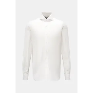 Finamore - Herren - Casual Hemd Haifisch-Kragen %27Sergio Napoli%27 offwhite Finamore - Herren - Casual Hemd Haifisch-Kragen %27Sergio Napoli%27 offwhite