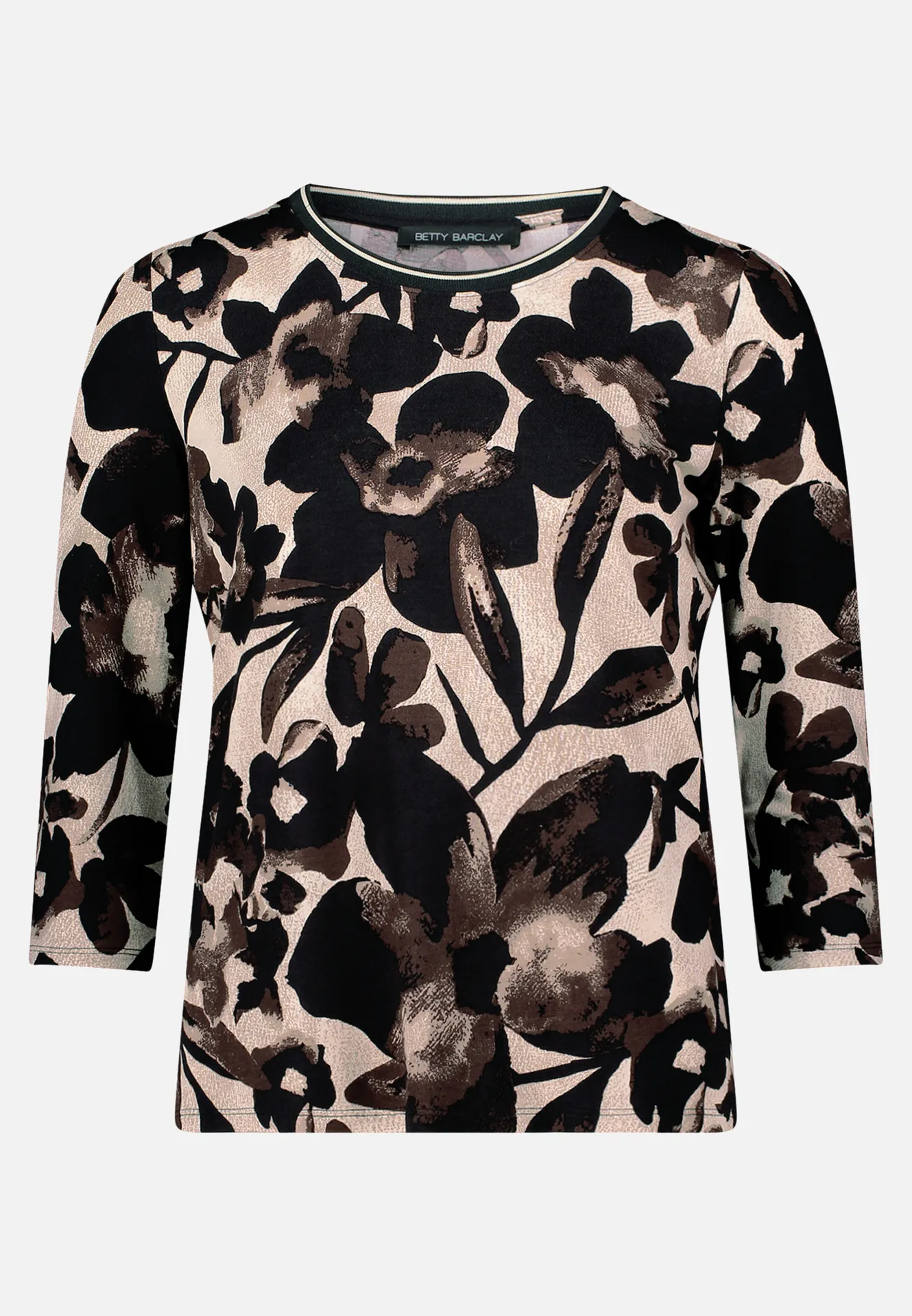 Basic Shirt mit Rundhalsausschnitt – Bild 3