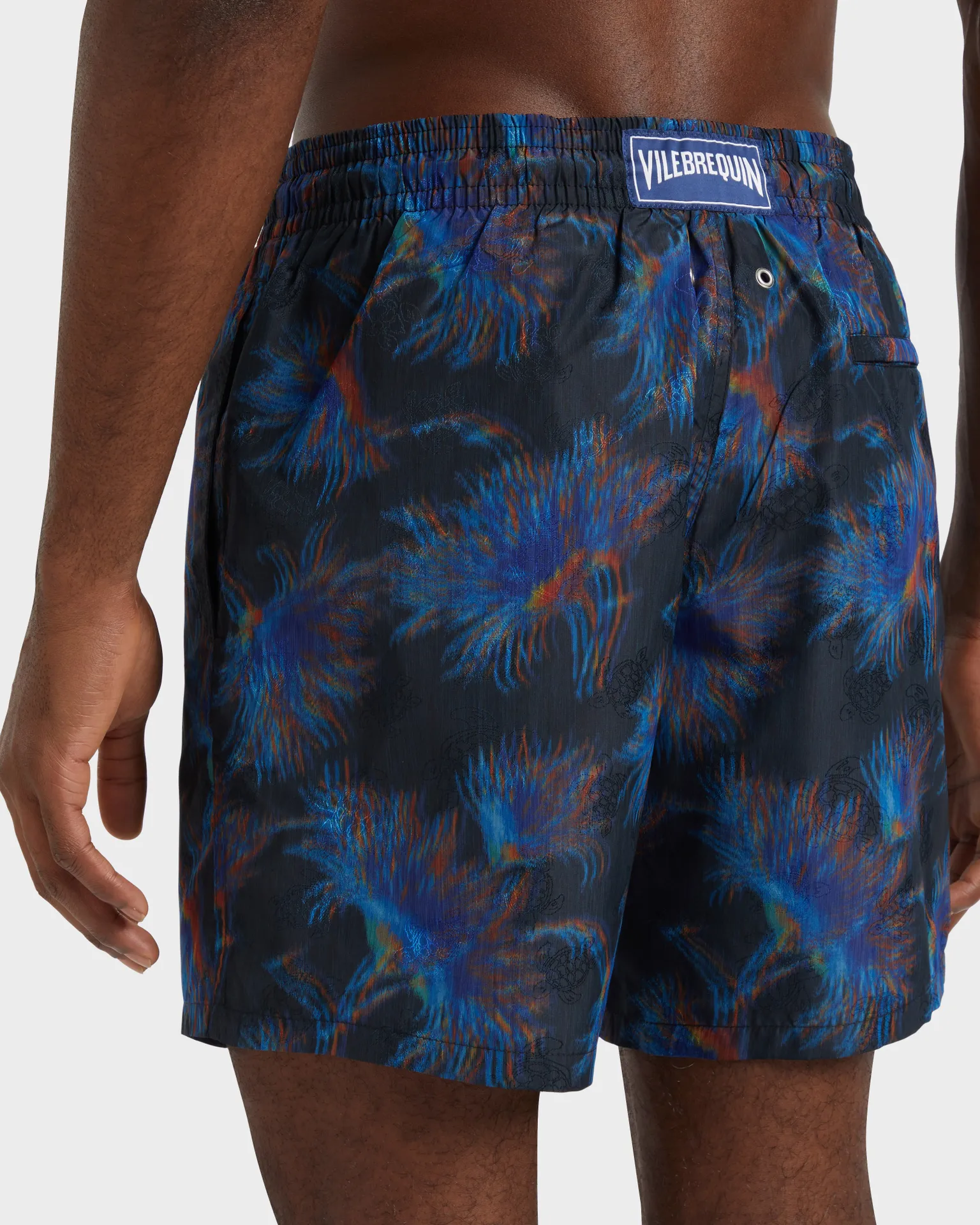 Vilebrequin - Kyoto Badeshorts Aus Seide Für Herren - Vilebrequin X Maison Bucol - Bademode - Moopea - Schwarz - Größe XXL – Bild 6