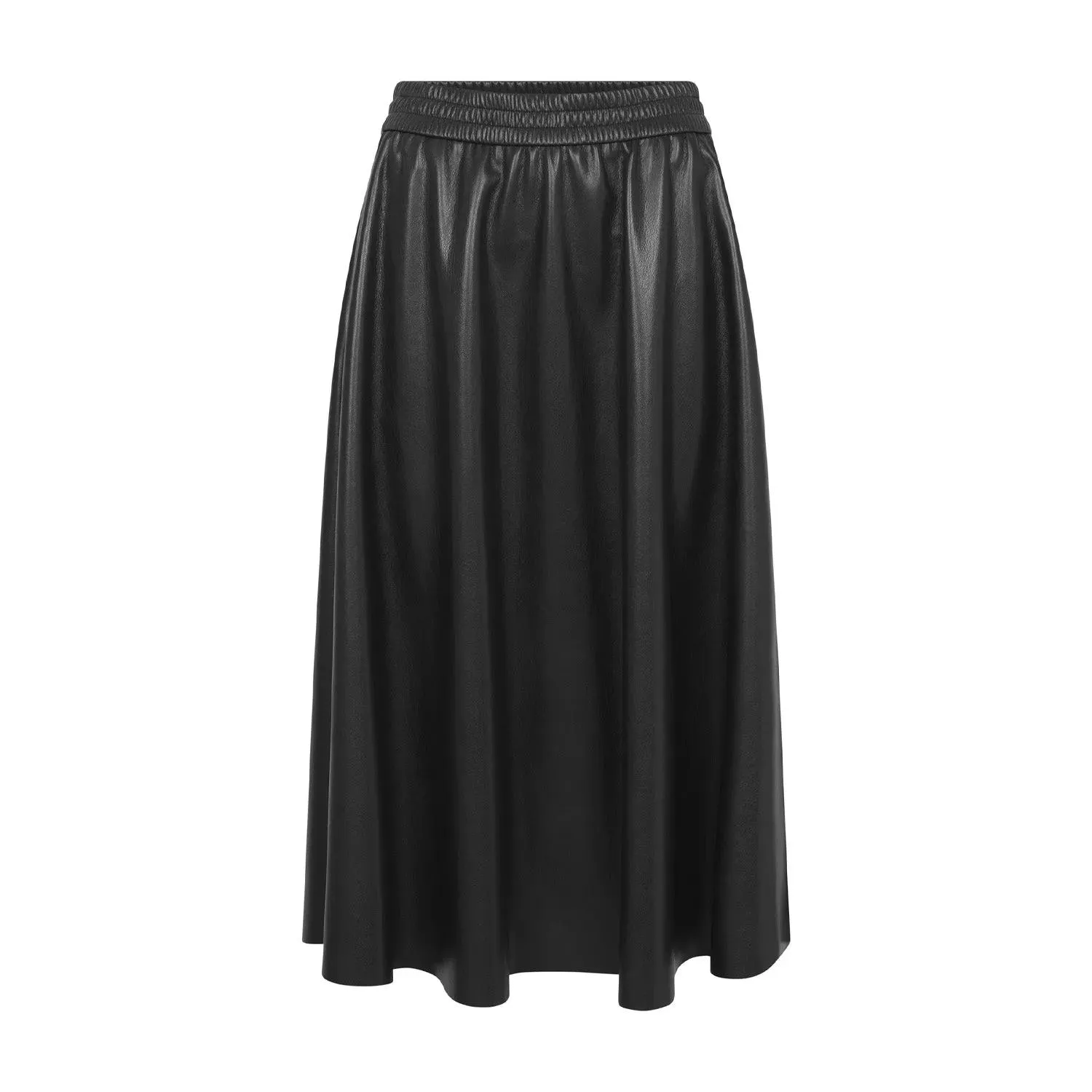 Raffaelo Rossi - Midirock Smea aus Lederimitat - Größe 38 - schwarz Raffaelo Rossi - Midirock Smea aus Lederimitat - Größe 38 - schwarz