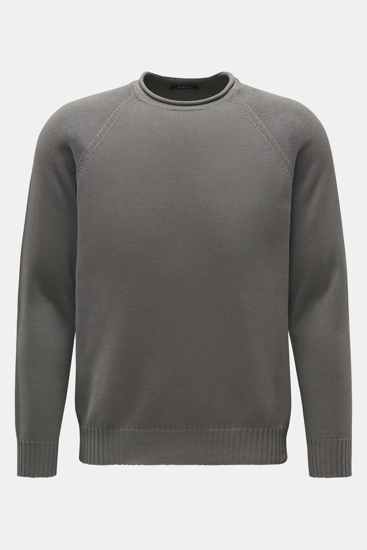 04651/ A trip in a bag - Herren - Rundhals-Pullover %27Cotton Crew%27 grau 04651/ A trip in a bag - Herren - Rundhals-Pullover %27Cotton Crew%27 grau