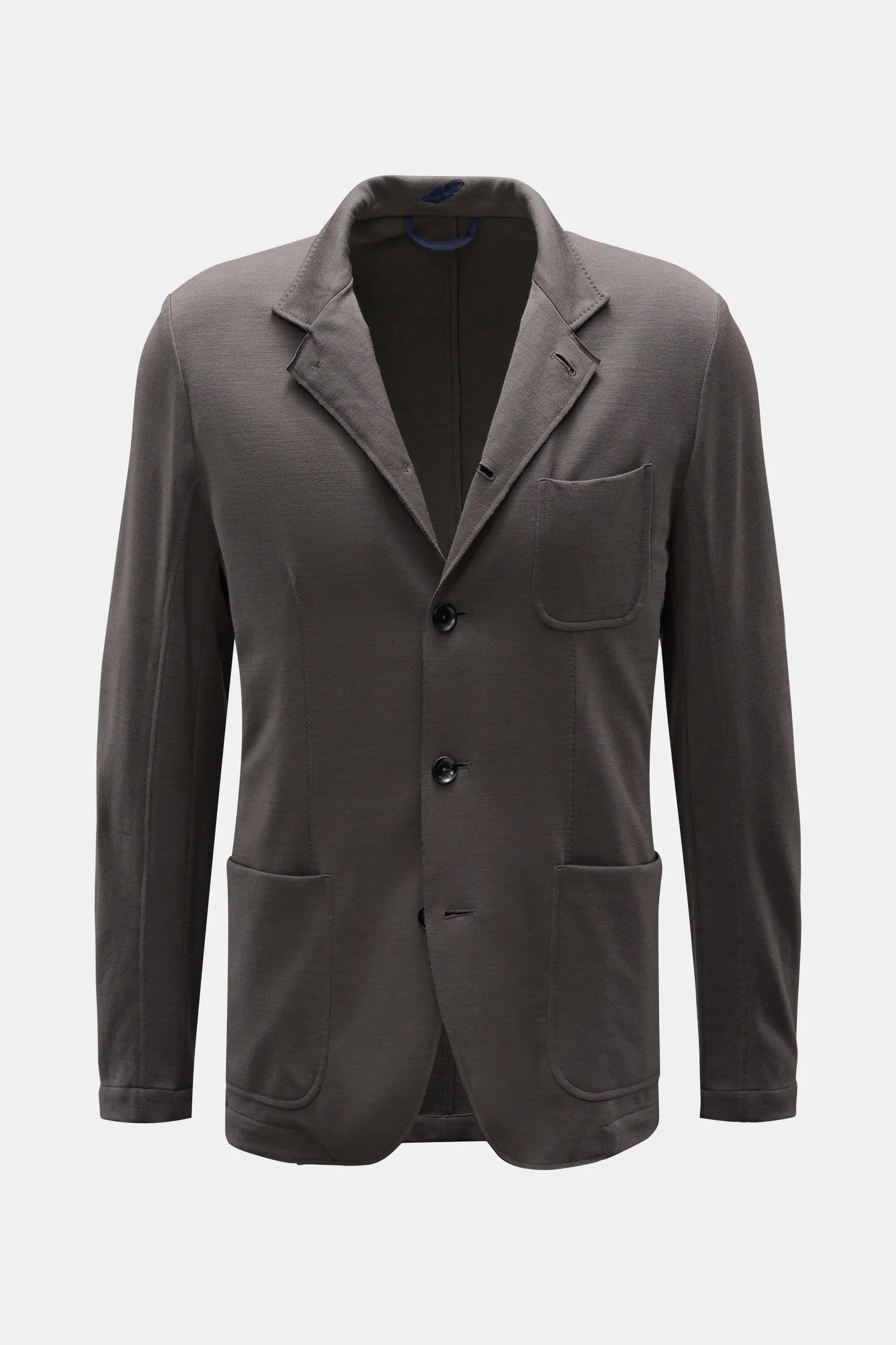 Weber+Weber - Herren - Jersey-Sakko 'Travel Luxe WW Blazer' grau – Bild 2