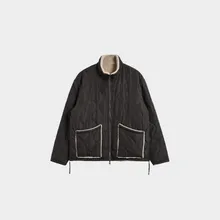 Military Riversible Hi-Neck Down Jacket Military Riversible Hi-Neck Down Jacket