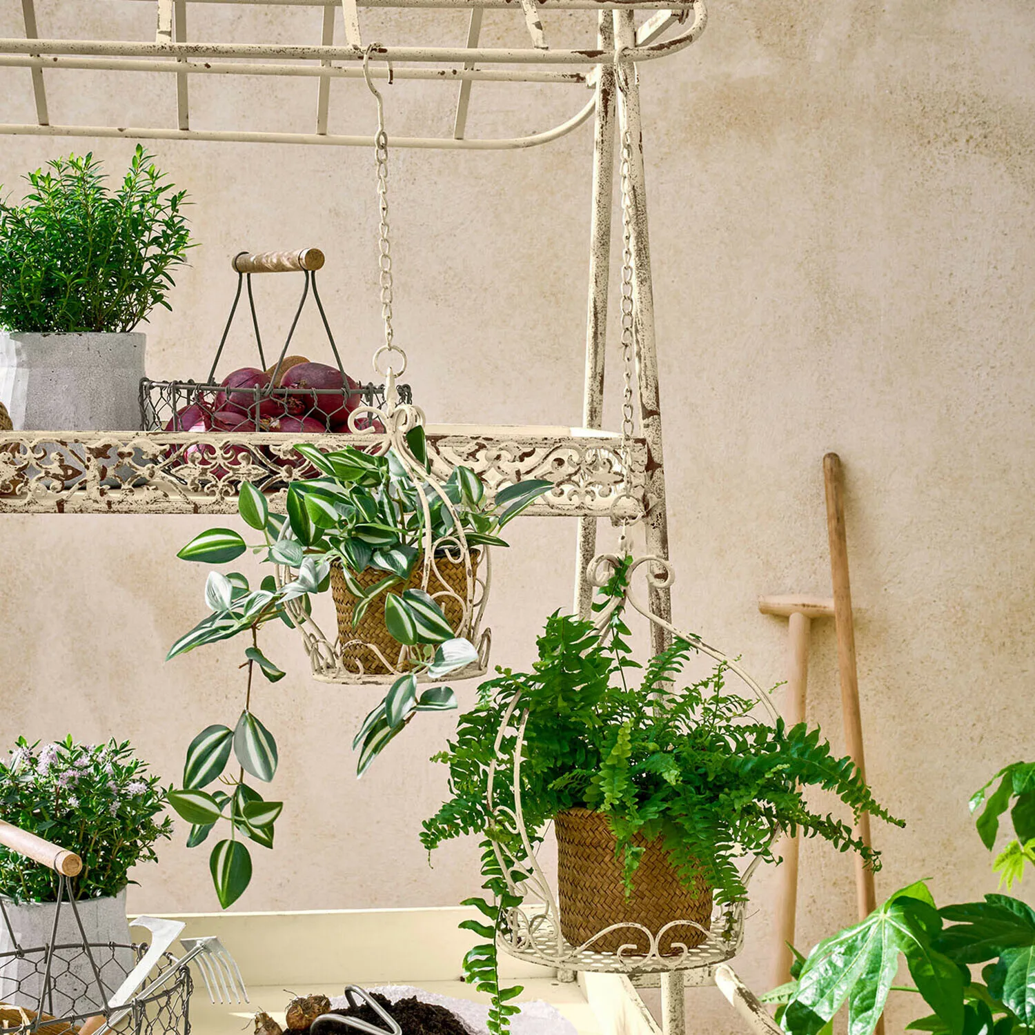 Blumenampel 2er Set Gavrielle – Bild 2