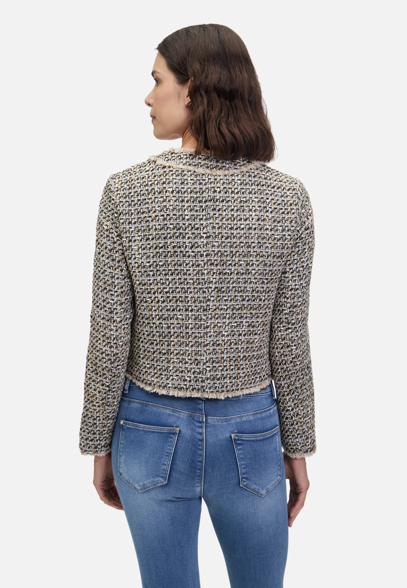 Blazer-Jacke mit Fransen Blazer-Jacke mit Fransen