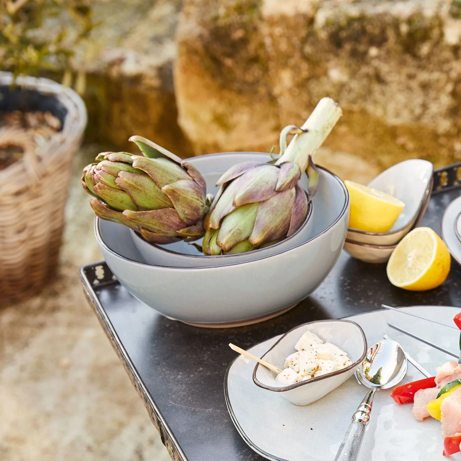 Schüssel 2er Set Biarré – Bild 2