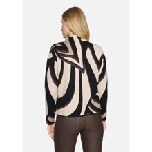 Strickpullover mit Stehkragen Strickpullover mit Stehkragen