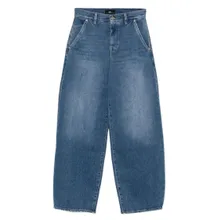 Seven for all Mankind - Wide-Leg High-Waisted Denim Jeans With Frayed Hem - Größe 24 - blau Seven for all Mankind - Wide-Leg High-Waisted Denim Jeans With Frayed Hem - Größe 24 - blau