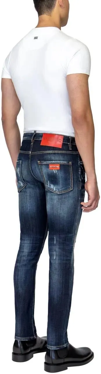 My Brand - MYBRAND RED ON BLUE JEANS BLUE - Größe 36 - blue – Bild 2