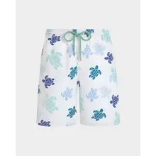 Vilebrequin - Lange Tortues Multicolores Badeshorts Für Herren - Bademode - Okoa - Weiss - Größe S Vilebrequin - Lange Tortues Multicolores Badeshorts Für Herren - Bademode - Okoa - Weiss - Größe S